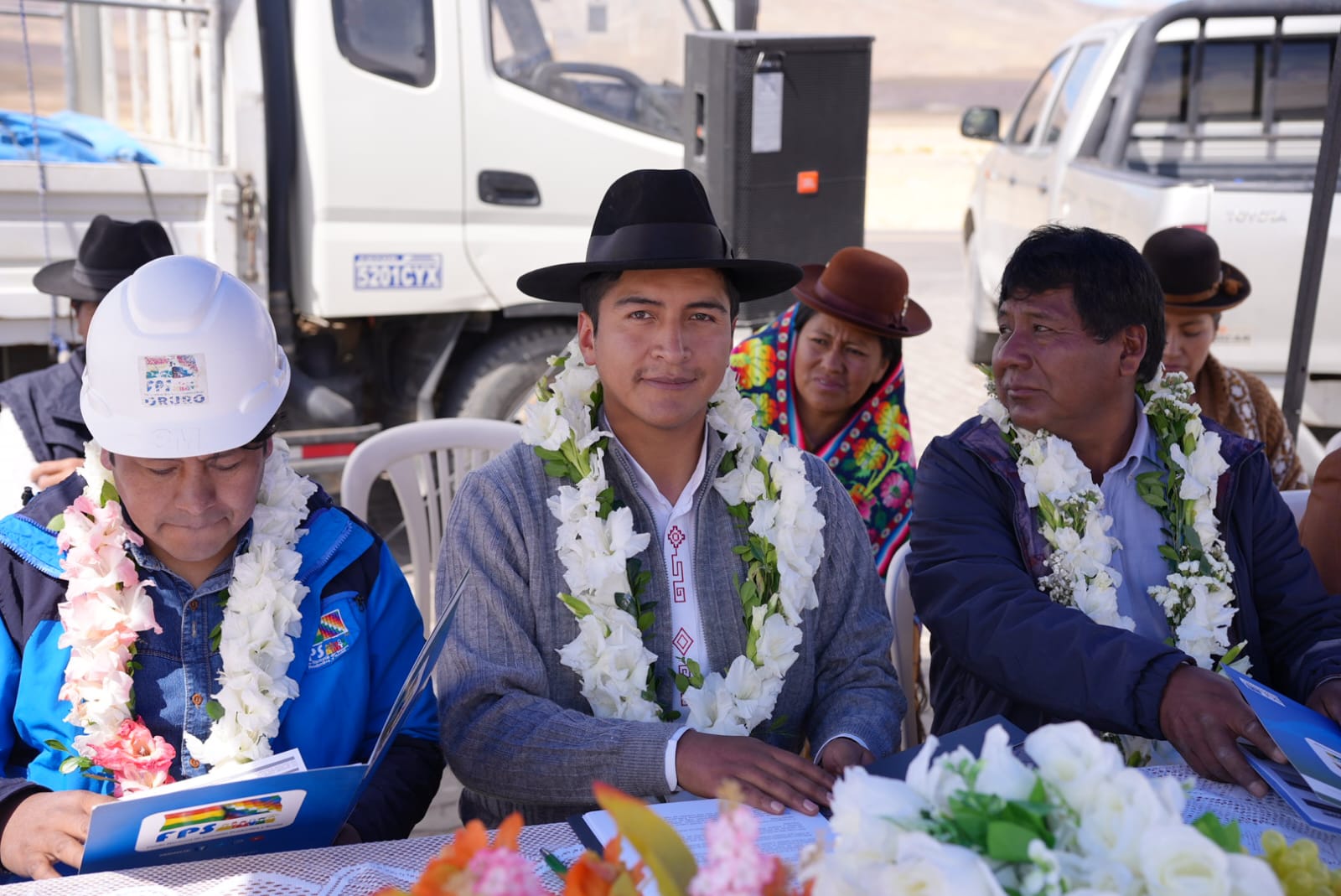 Gobierno inaugura obras en los municipios de Carangas, La Rivera y Sabaya, en el departamento de Oruro