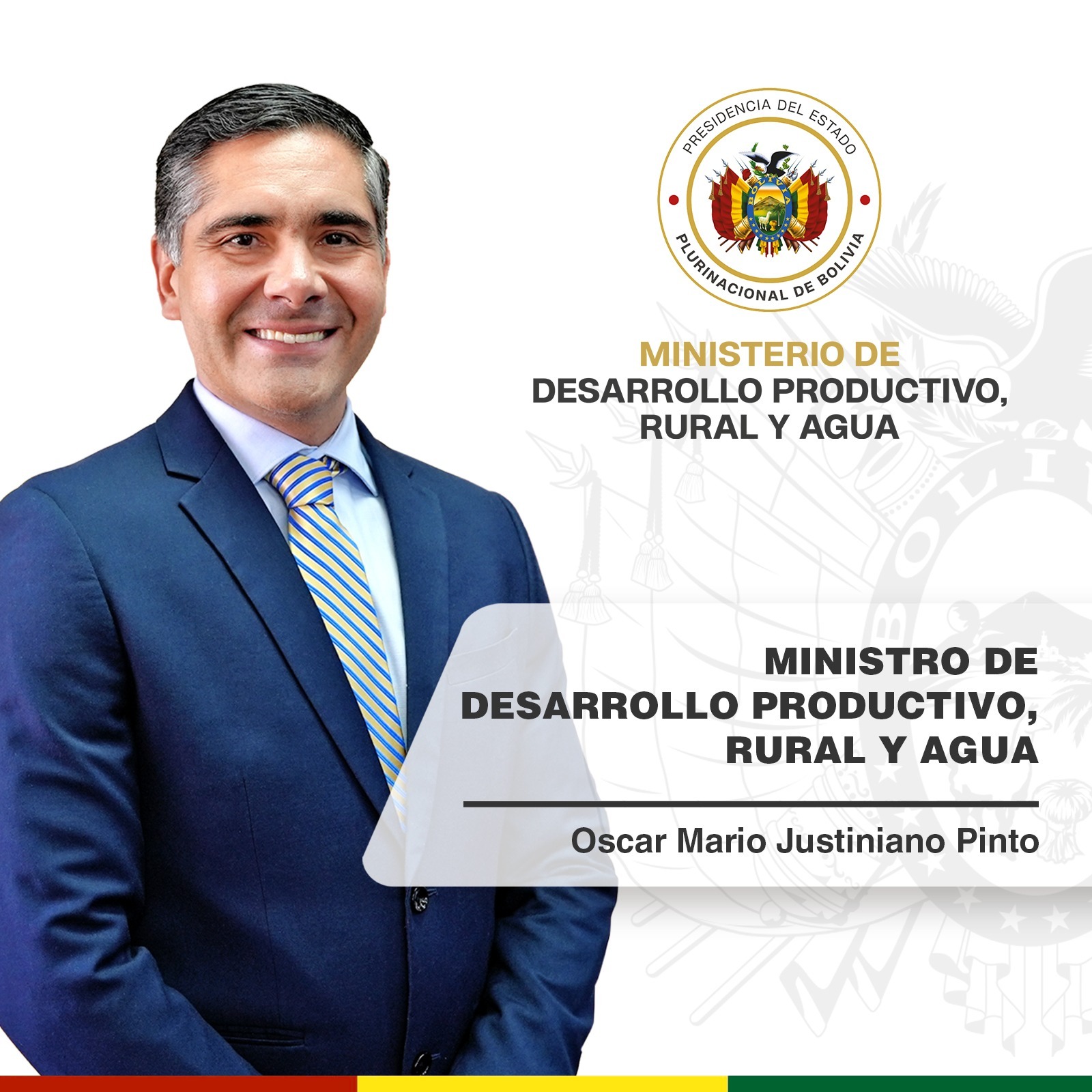 Óscar Mario Justiniano Pinto