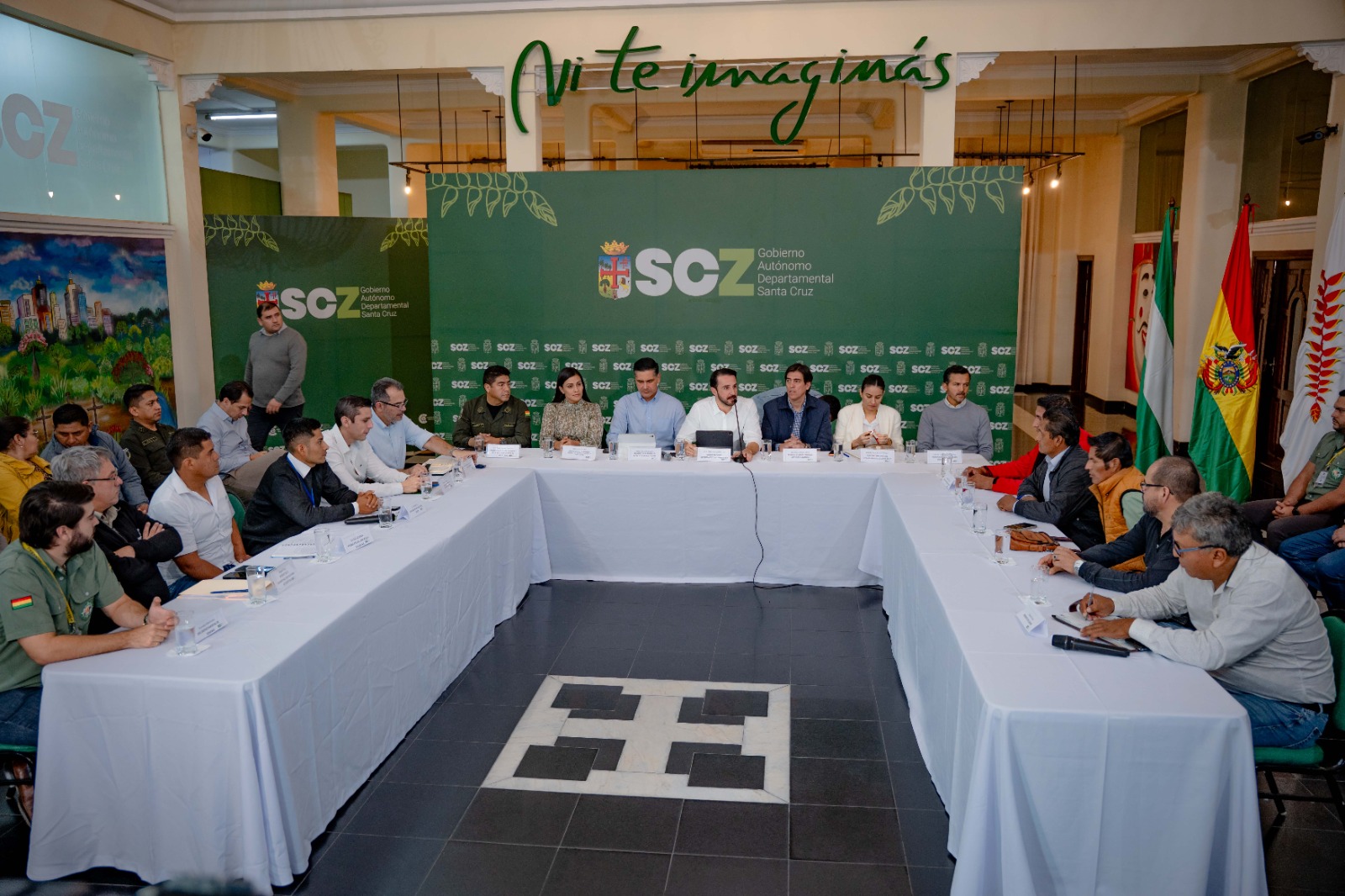 Gobierno nacional, Gobernación y sectores de San Julián articulan agenda productiva y priorizan el diálogo para levantar bloqueos