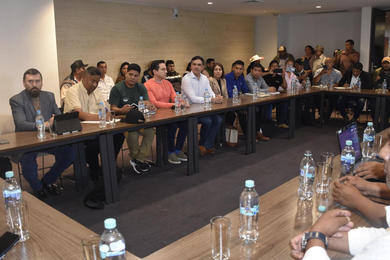 Gobierno y CODEPRO coordinan acciones para reactivar al sector productivo y mitigar riesgos climáticos