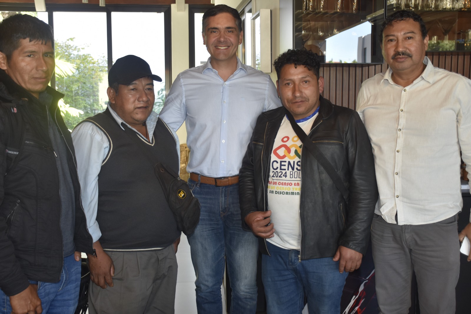 Ministro Oscar Justiniano coordina acciones con la CSUTCB Santa Cruz para fortalecer la producción y garantizar seguridad jurídica