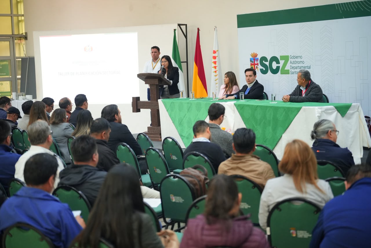 Santa Cruz acoge el Taller de Planificación Sectorial 2026-2030 para consolidar la agenda productiva territorial