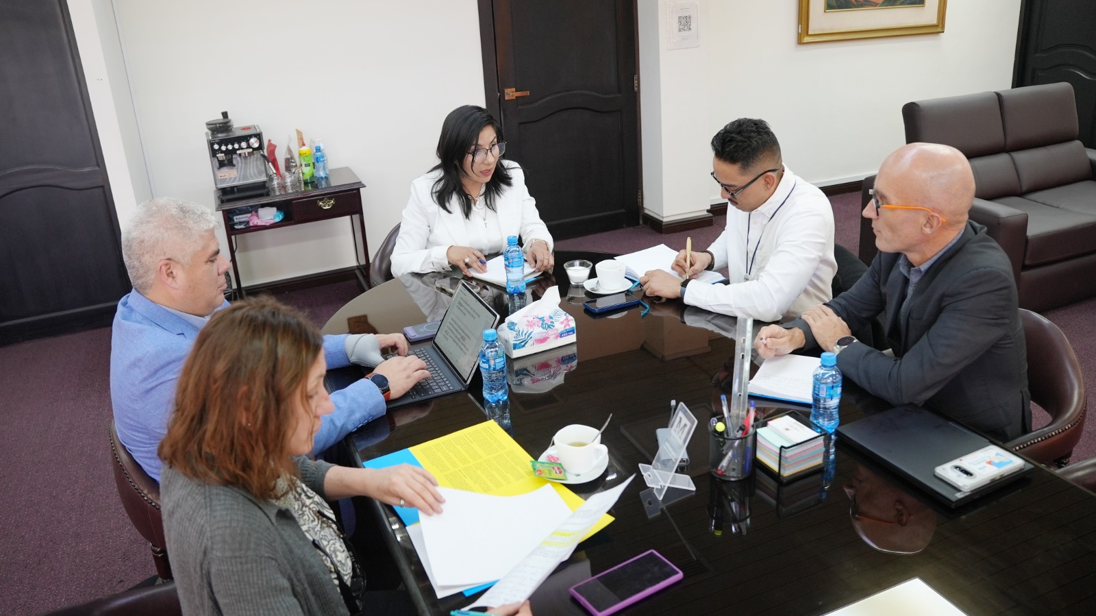 Ministerio de Desarrollo Productivo, Rural y Agua y UNICEF coordinan acciones para impulsar el Programa de Saneamiento Sostenible Descentralizado Rural en Potosí