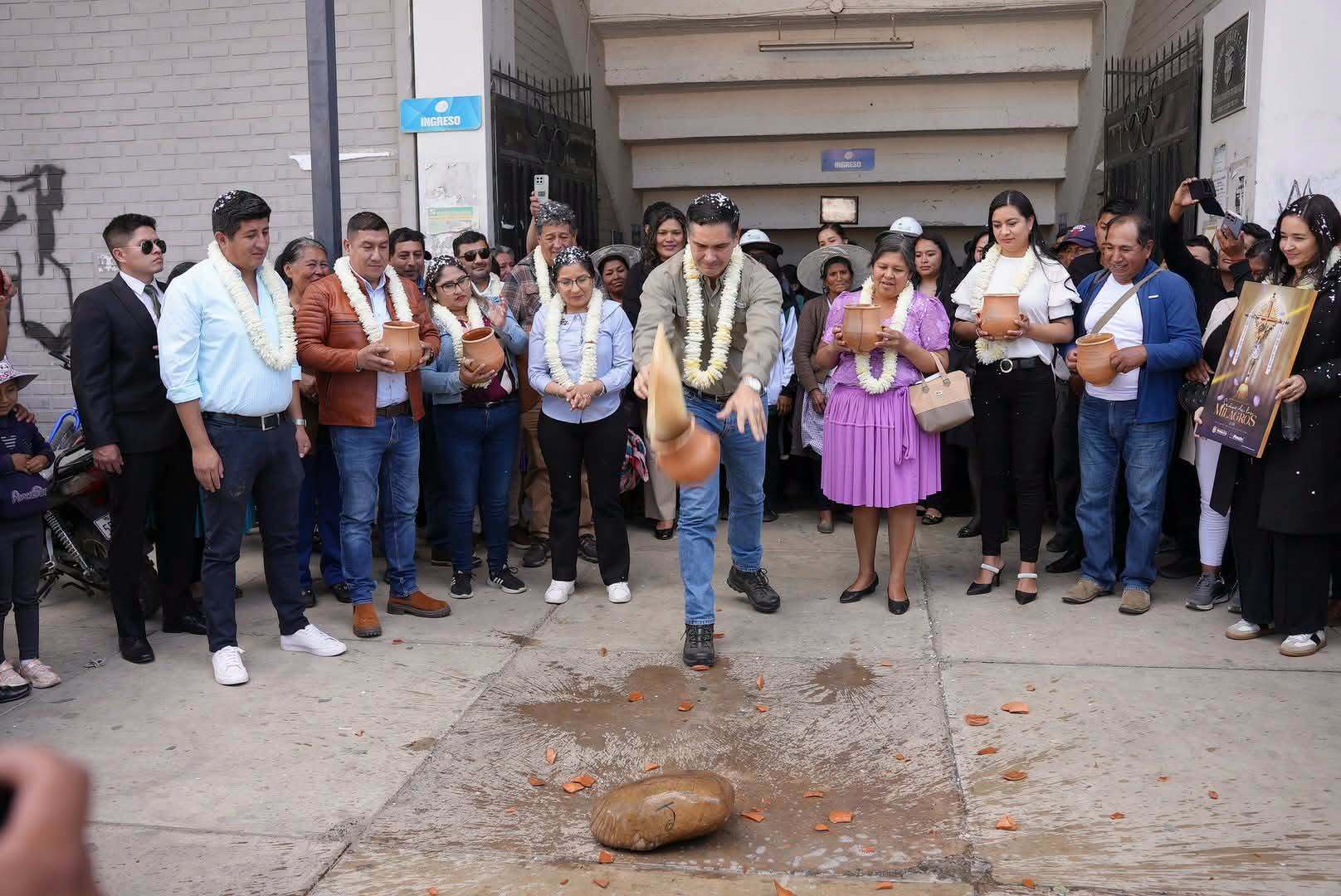 El Gobierno inicia obra de alcantarillado en Punata para proteger la salud y transformar la vida de más de 3.800 habitantes