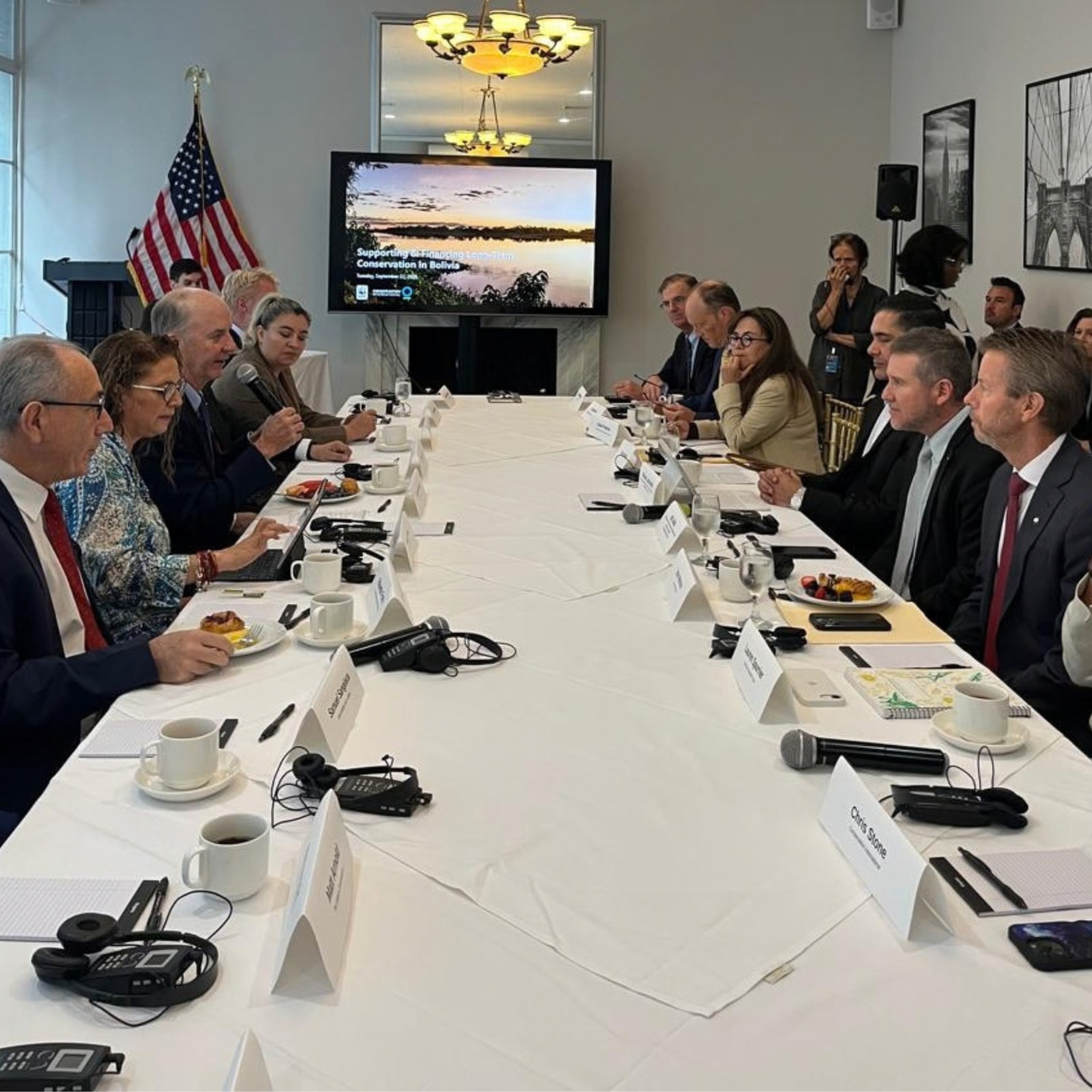 Gobierno de Bolivia presenta su nueva agenda ambiental a líderes globales en Nueva York para atraer financiamiento y proyectos de conservación