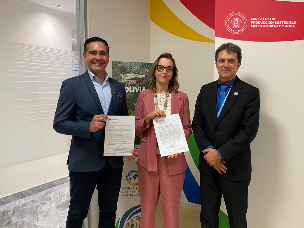 Gobierno de Bolivia y la FAO consolidan alianza para fortalecer el acceso a fondos climáticos y mercados de carbono