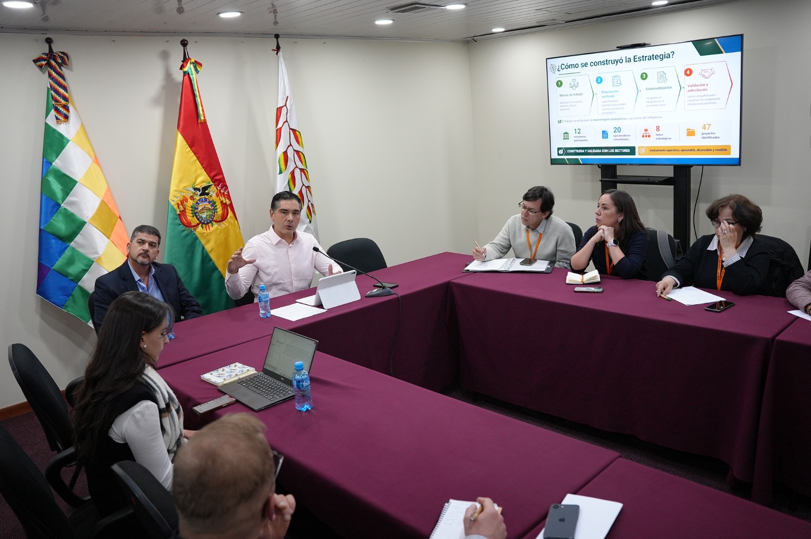 El Gobierno nacional presenta a la cooperación internacional la “Estrategia Amazonía Bolivia” para articular inversiones y desarrollo sostenible